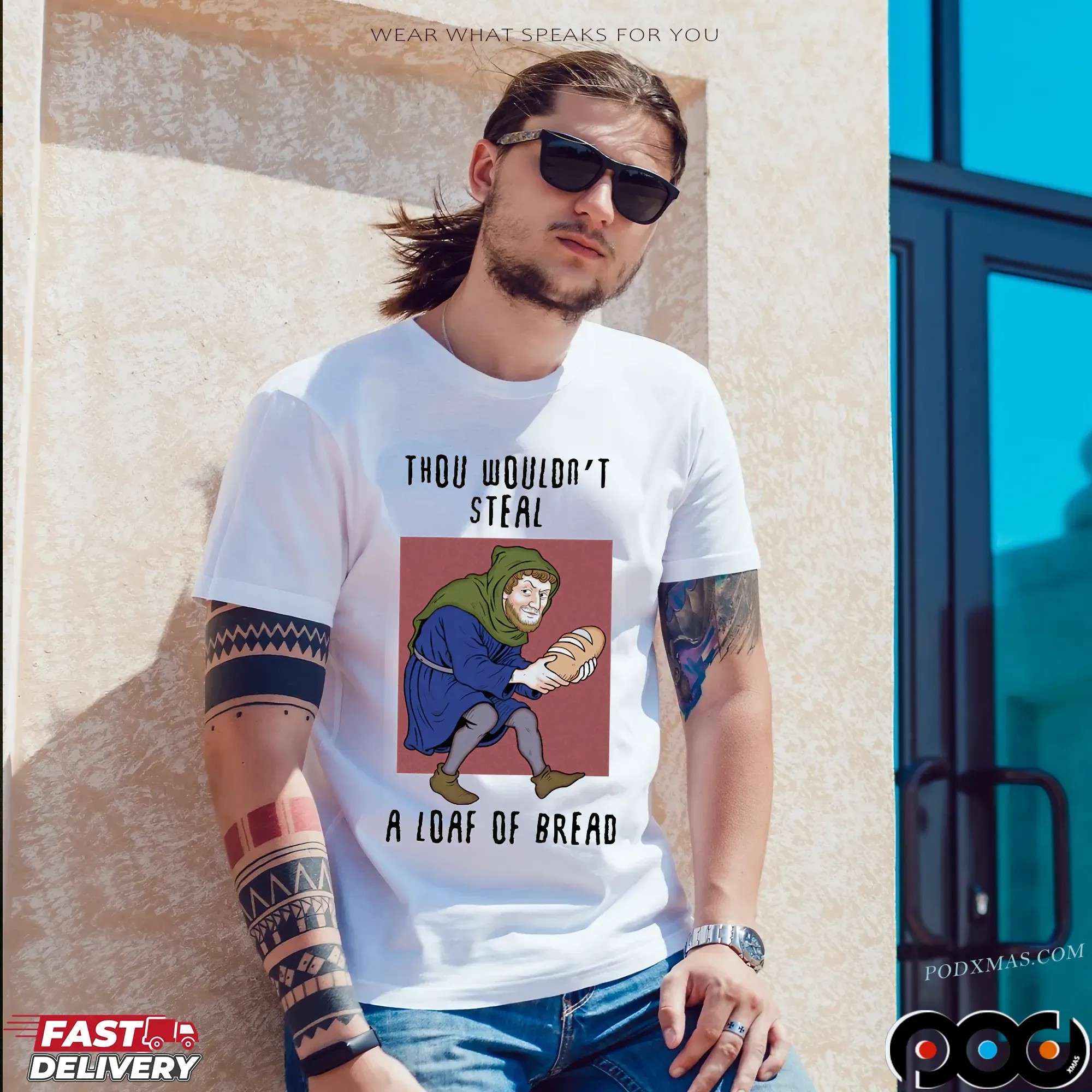 Thou Wouldn't Steal A Loaf Of Bread Parody T Shirt