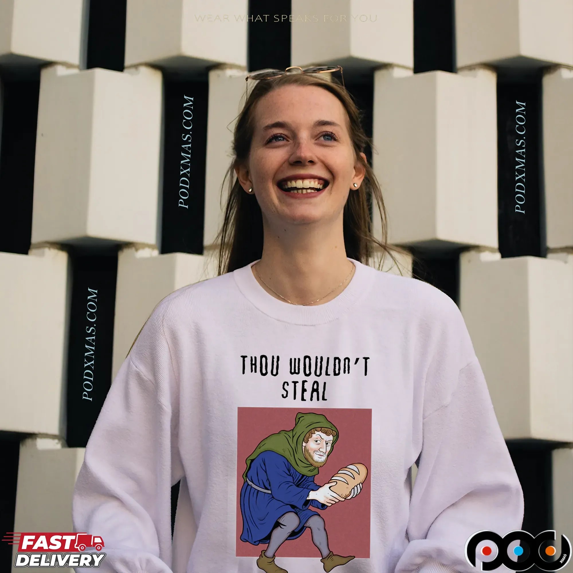 Thou Wouldn't Steal A Loaf Of Bread Parody T Shirt