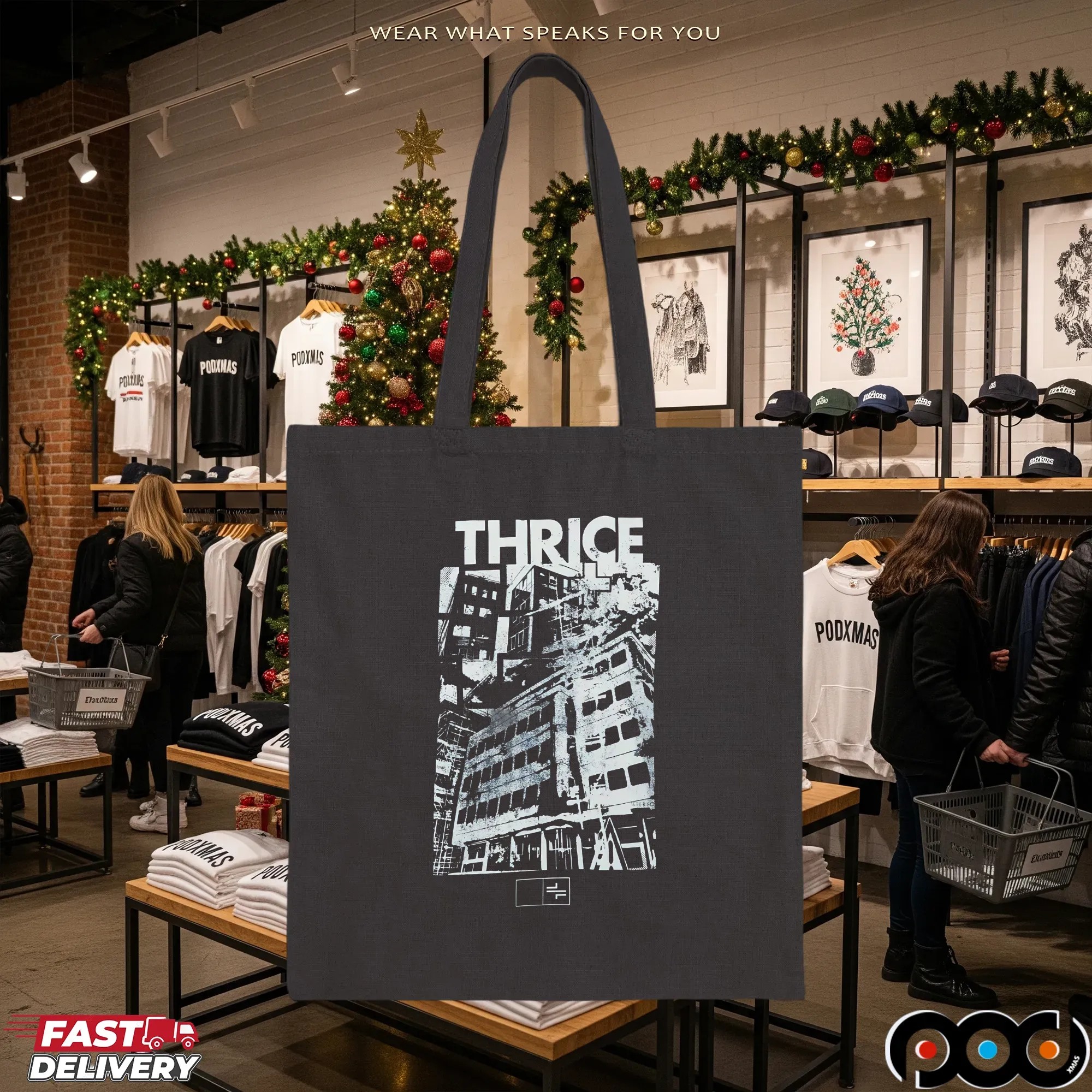 Thrice Crashing Building T-Shirt