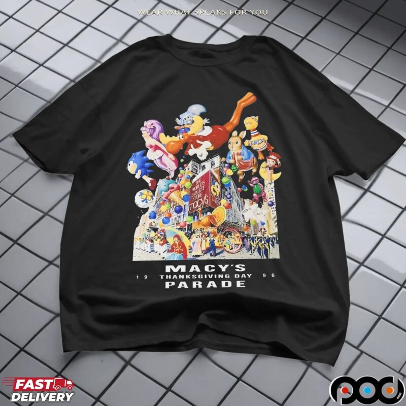 Macy's Thanksgiving Parade 1996 Vintage T Shirt