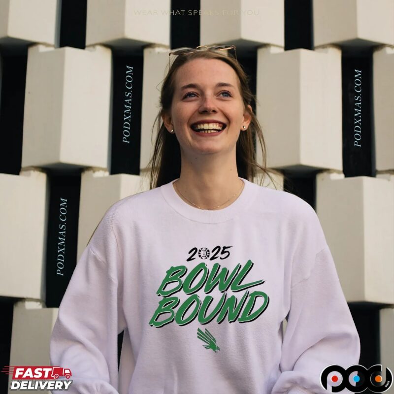 North Texas Mean Green Football 2025 Bowl Bound T Shirt