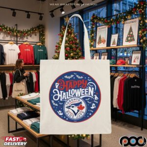 Toronto Blue Jays Baseball Happy Halloween Logo T Shirt