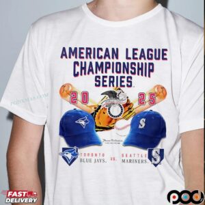 Toronto Blue Jays Vs Seattle Mariners Alcs 2025 T Shirt