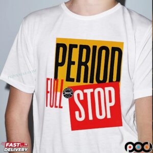 Travis Williams Period Full Stop T Shirt