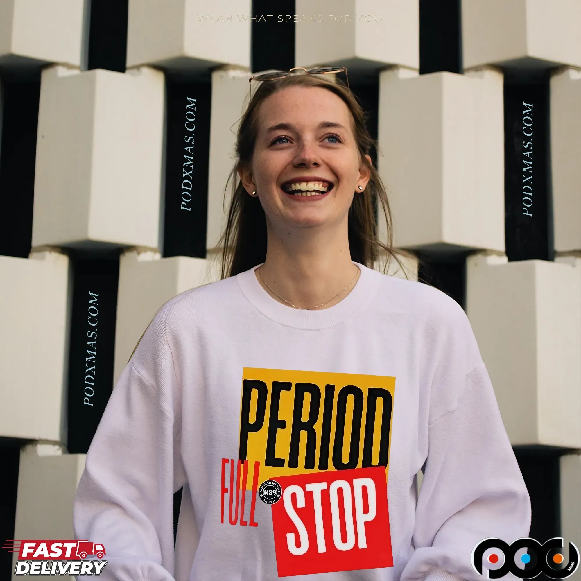 Travis Williams Period Full Stop T Shirt