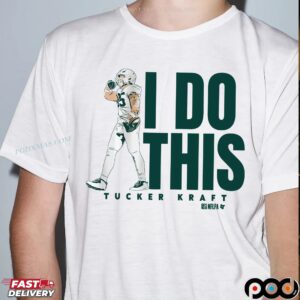 Tucker Kraft Green Bay Packers Football I Do This Graphic T Shirt