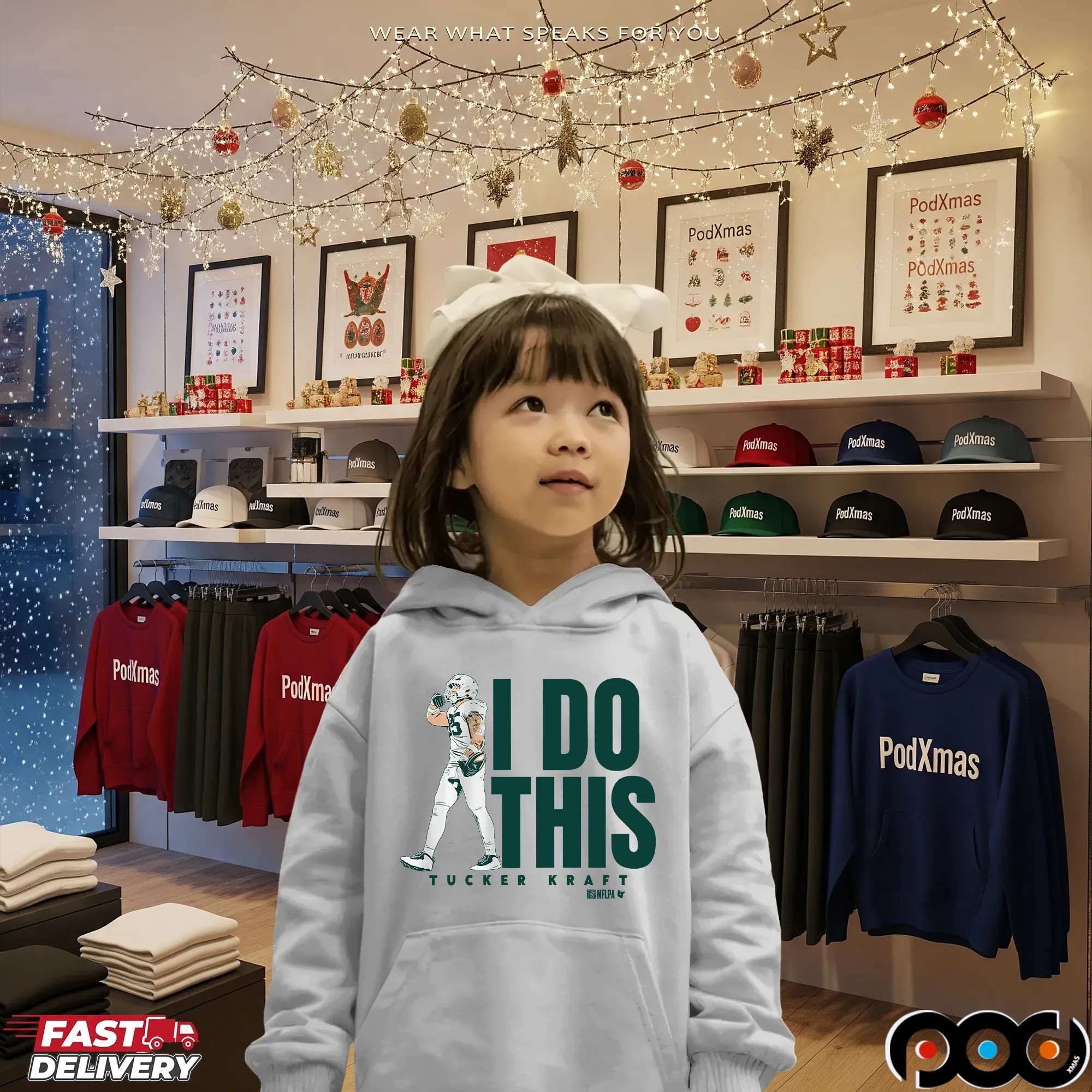 Tucker Kraft Green Bay Packers Football I Do This Graphic T Shirt