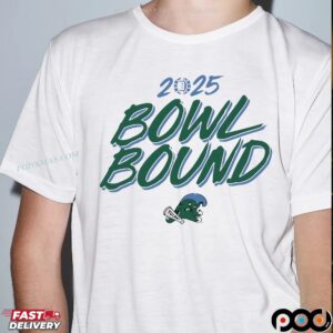 Tulane Green Wave Football 2025 Bowl Bound T Shirt