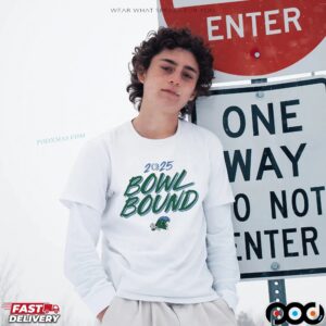 Tulane Green Wave Football 2025 Bowl Bound T Shirt