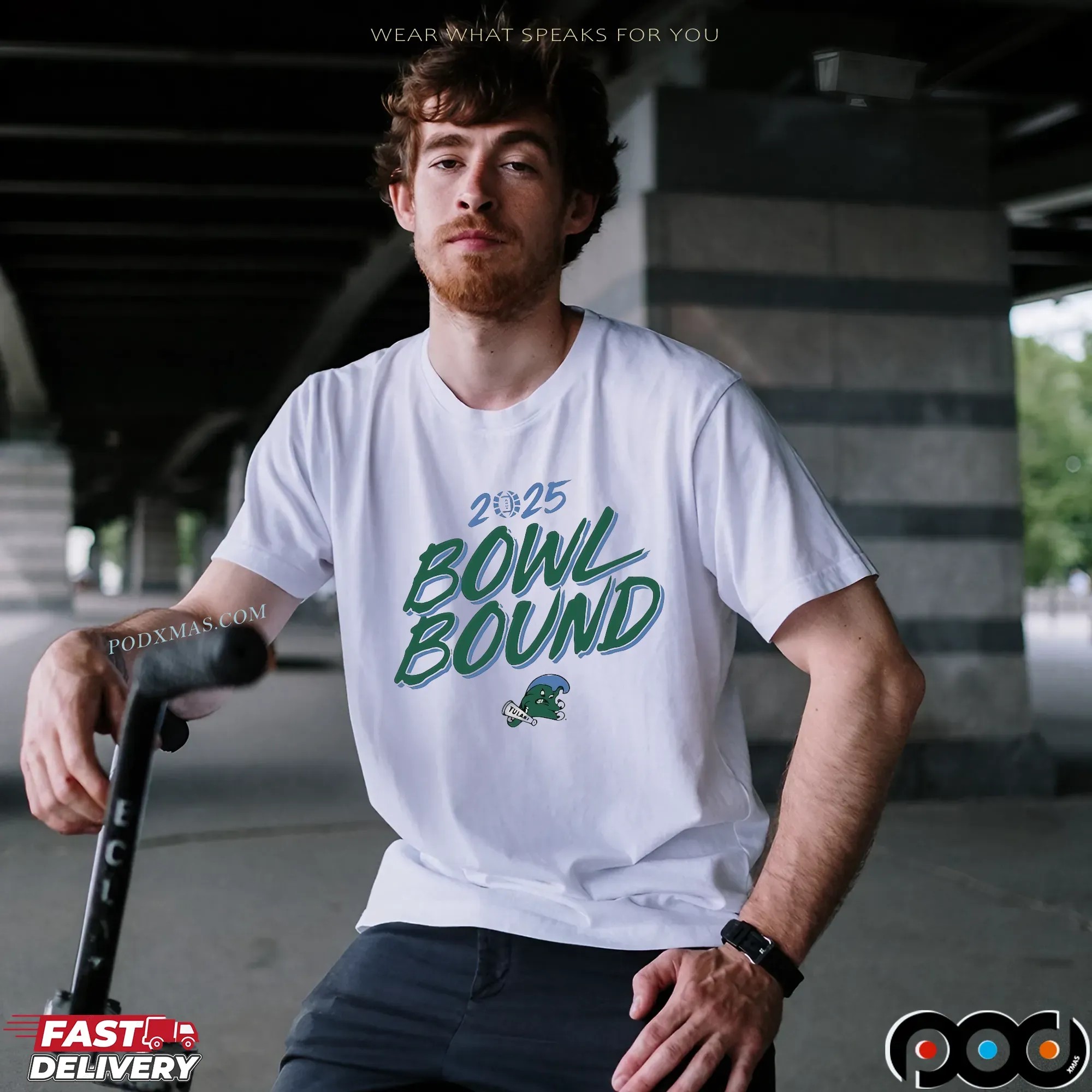 Tulane Green Wave Football 2025 Bowl Bound T Shirt