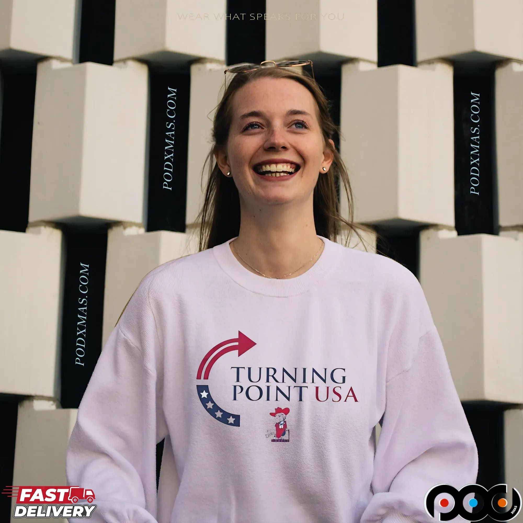 Turning Point USA Ole Miss Rebels Parody T Shirt