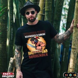 Turning Your Weaponsover To Someone Native American T Shirt