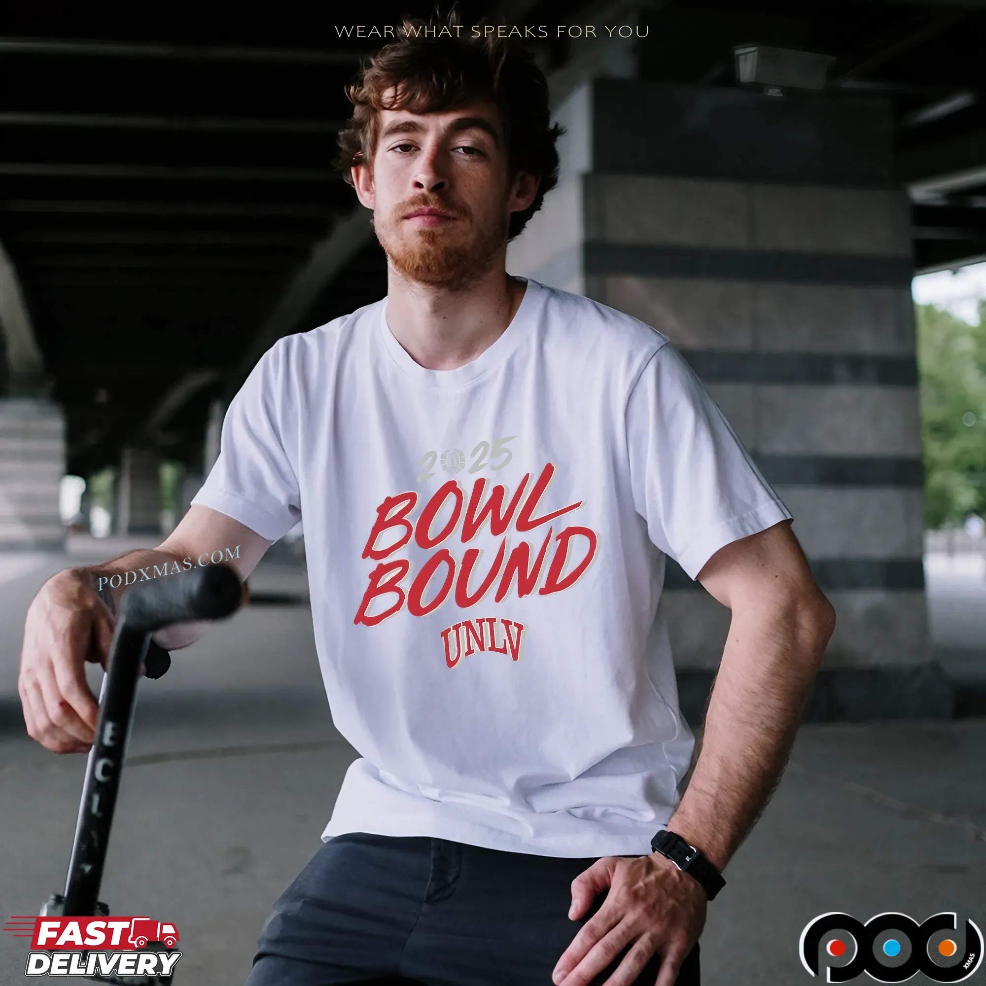 UNLV Rebels Football 2025 Bowl Bound T Shirt