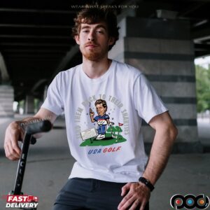 USA Golf Send Them Back To Their Shanties Graphic T Shirt