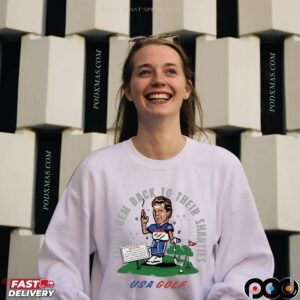 USA Golf Send Them Back To Their Shanties Graphic T Shirt