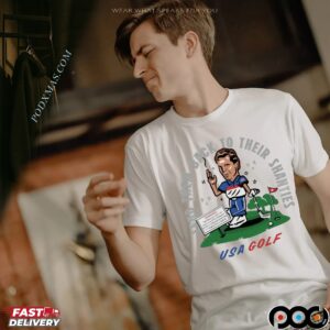 USA Golf Send Them Back To Their Shanties Graphic T Shirt