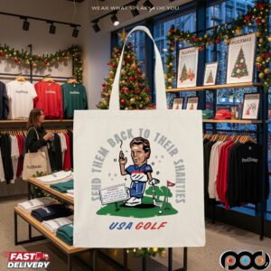 USA Golf Send Them Back To Their Shanties Graphic T Shirt