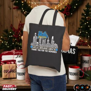 Ucla Bruins Men's Basketball Thank You For The Memories City Skyline T Shirt