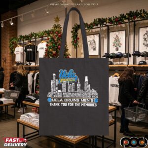 Ucla Bruins Men's Basketball Thank You For The Memories City Skyline T Shirt