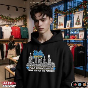 Ucla Bruins Men's Basketball Thank You For The Memories City Skyline T Shirt