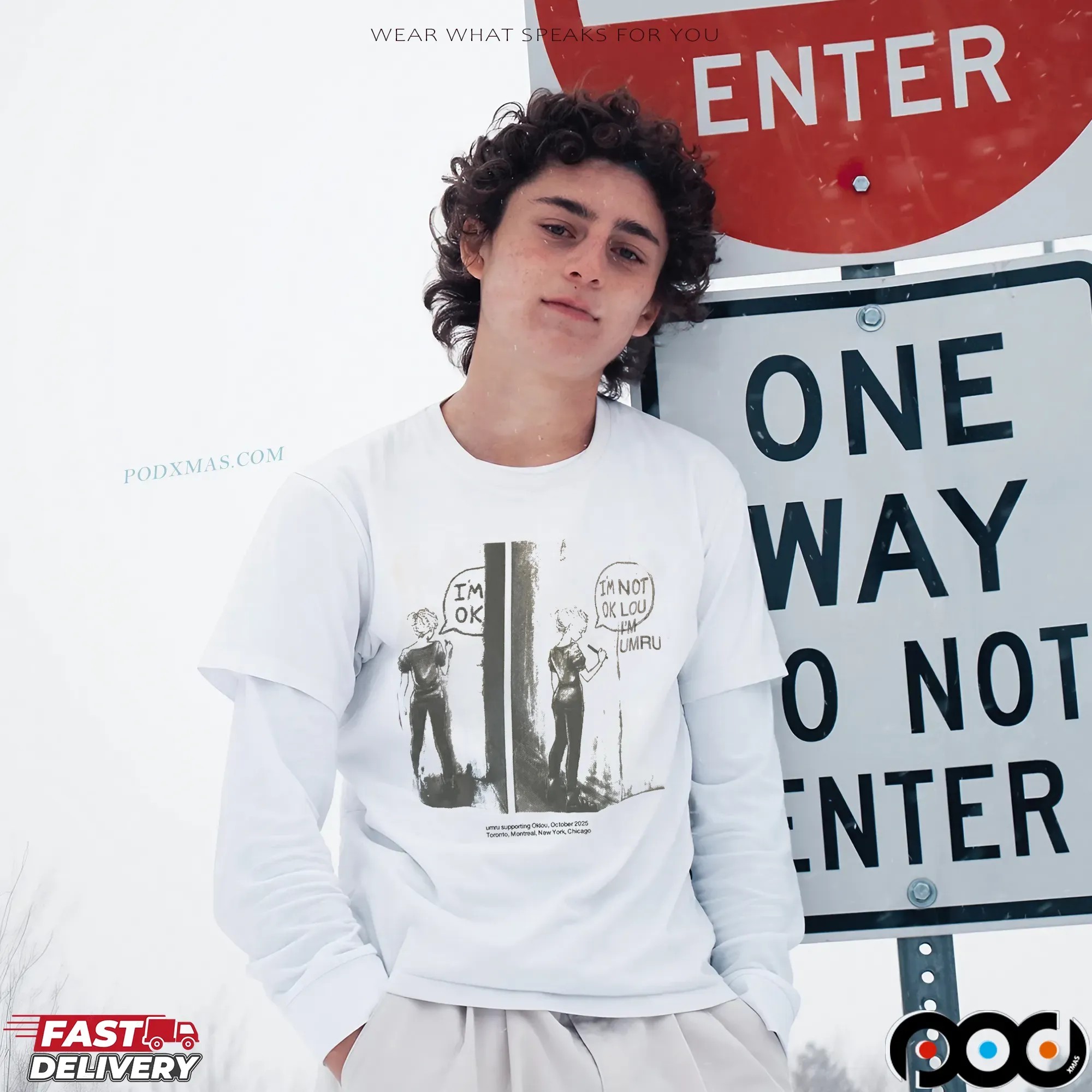 Umru And Oklou I'm Ok I'm Not Ok Lou I Am Umru October 2025 Tour T Shirt