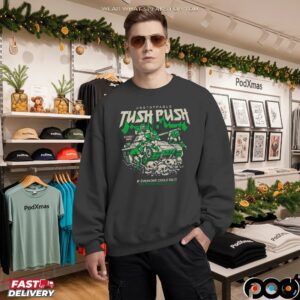 Unstoppable Tush Push Brotherly Shove Graphic T Shirt