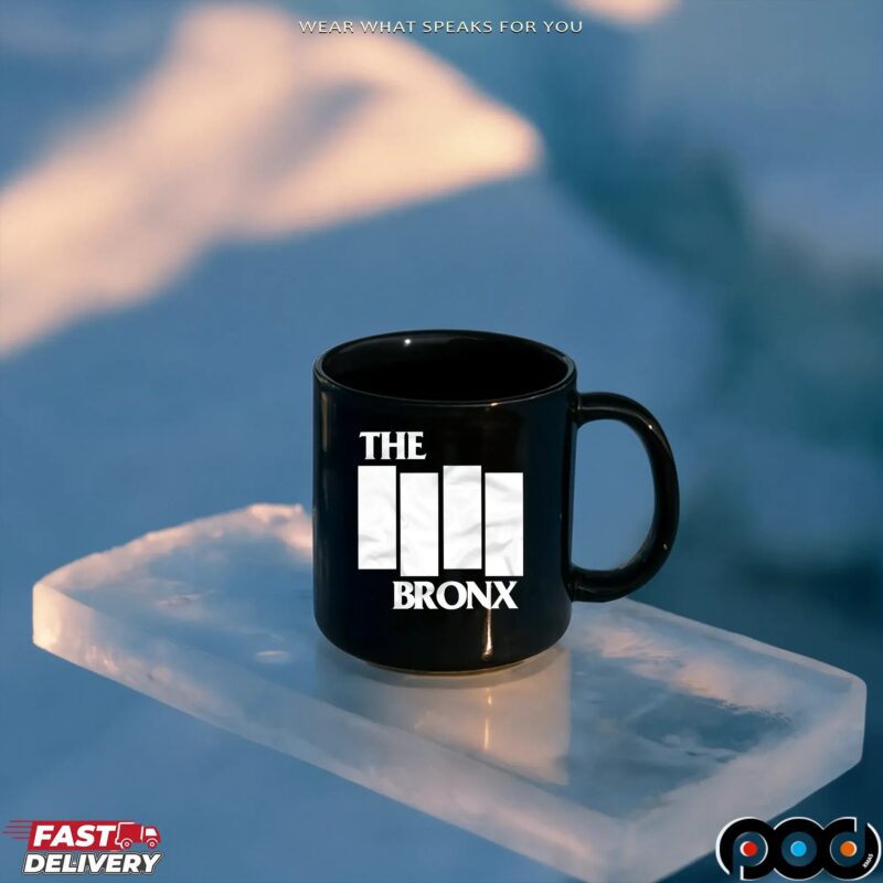 The Bronx Punk Rock Black Flag Band Logo Parody T Shirt