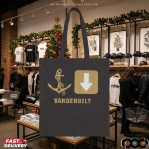 Vanderbilt Commodores Anchor Down T Shirt