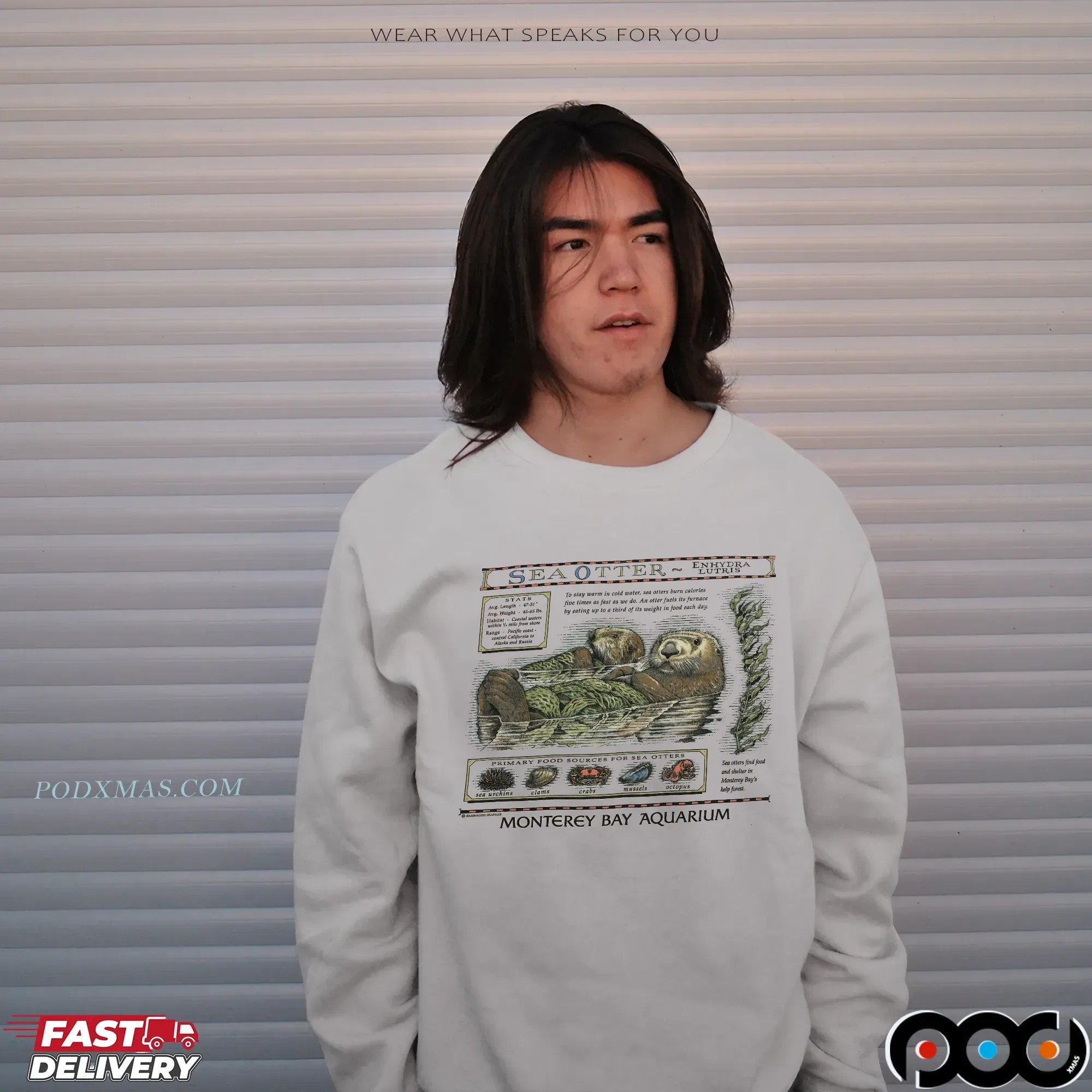 Vintage Sea Otters Monterey Bay Aquarium Taylor Swift T-Shirt