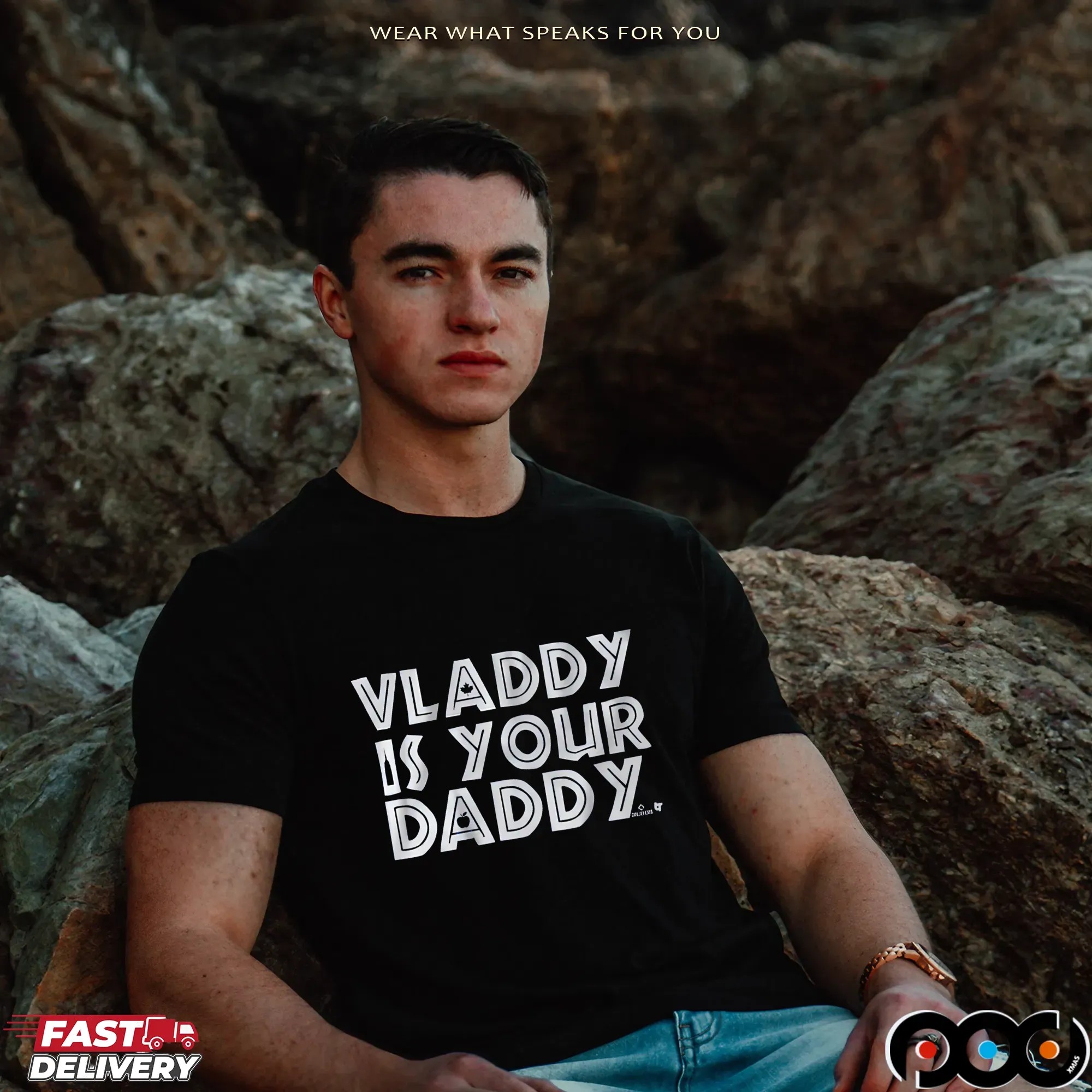 Vladimir Guerrero Jr Vladdy Is Your Daddy T Shirt