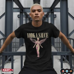 Vodka Sauce Angel Gothic T Shirt