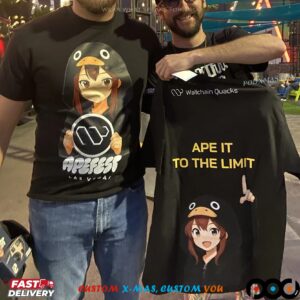 Wallchain Quacks Ape It To The Limit T Shirt