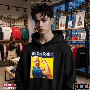 Walter White We Can Cook It Rosie The Riveter Parody T Shirt