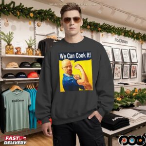 Walter White We Can Cook It Rosie The Riveter Parody T Shirt
