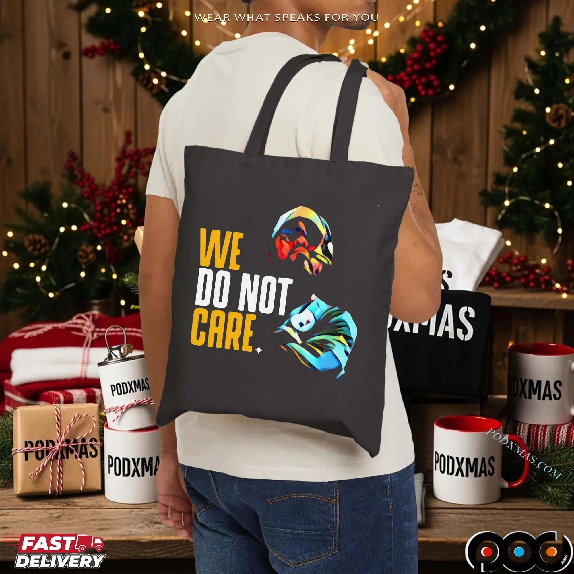 We Do Not Care Graphic T Shirt