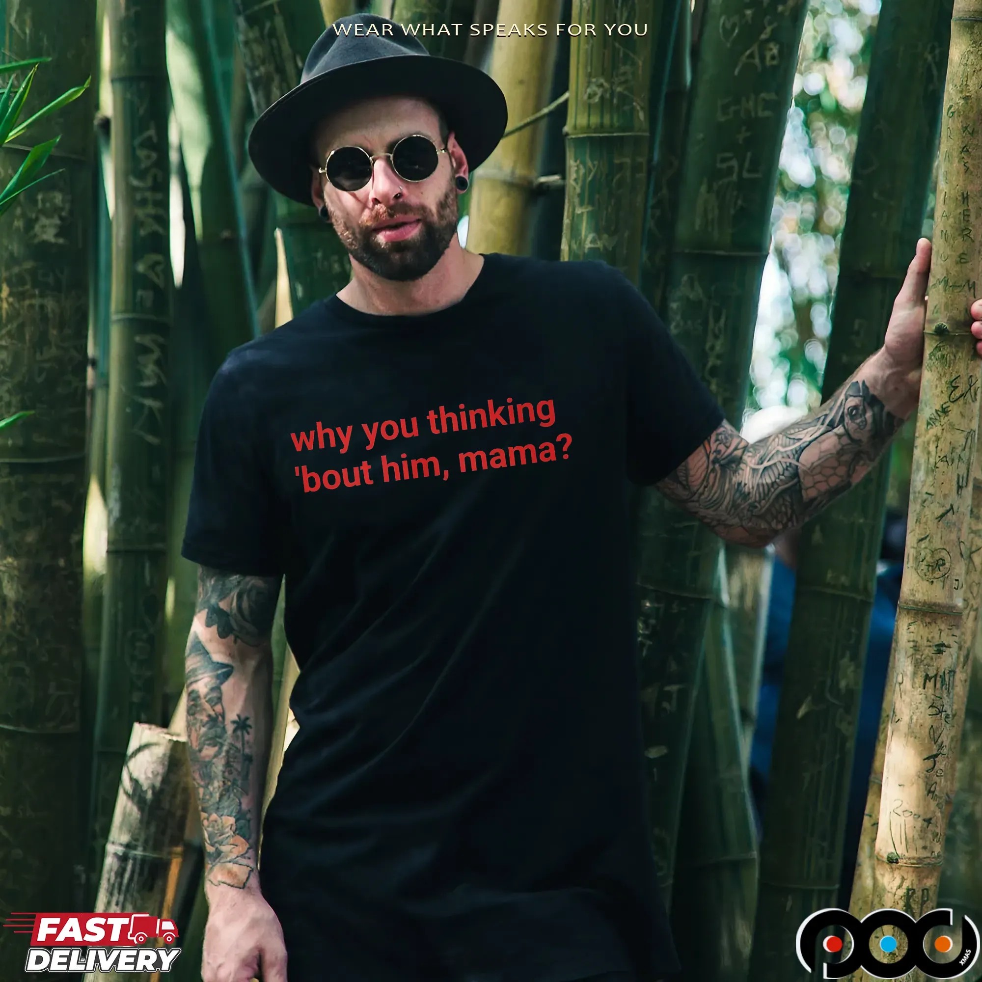 Why You Thinking 'bout Him, Mama T Shirt