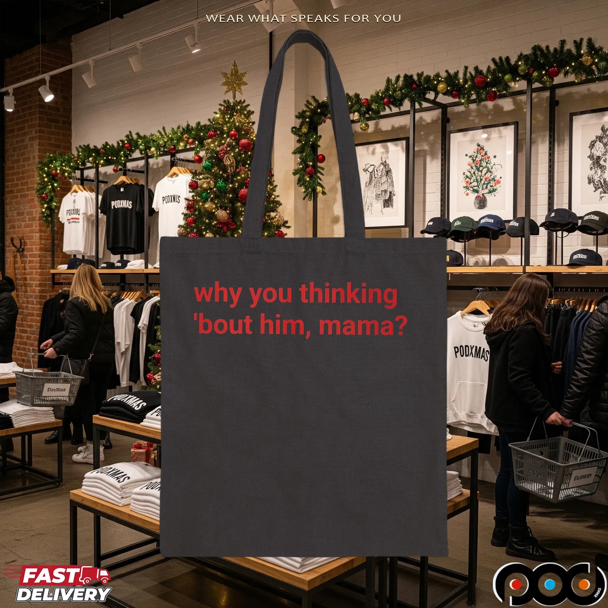 Why You Thinking 'bout Him, Mama T Shirt