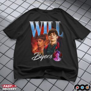 Will Byers Stranger Things Vintage Bootleg T Shirt