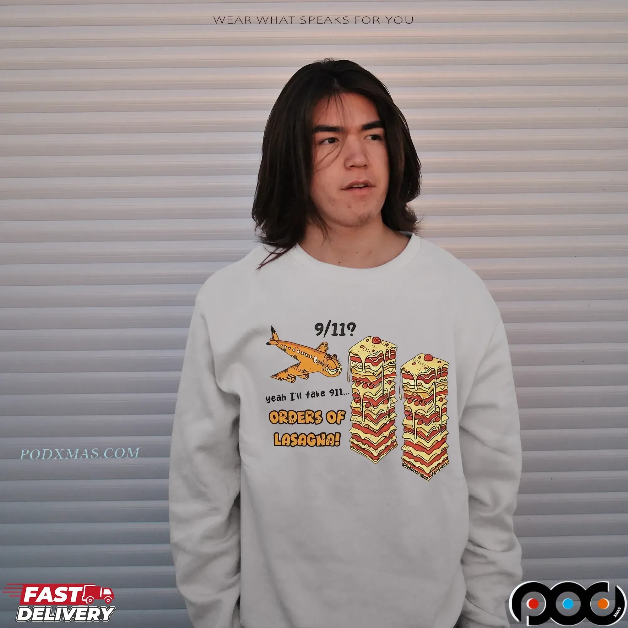 Yeah I'll Take 911 Orders Of Lasagna Pasta T Shirt