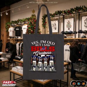 Yes I'm Old But I Saw Buffalo Bills Greatness Legends Signature T Shirt
