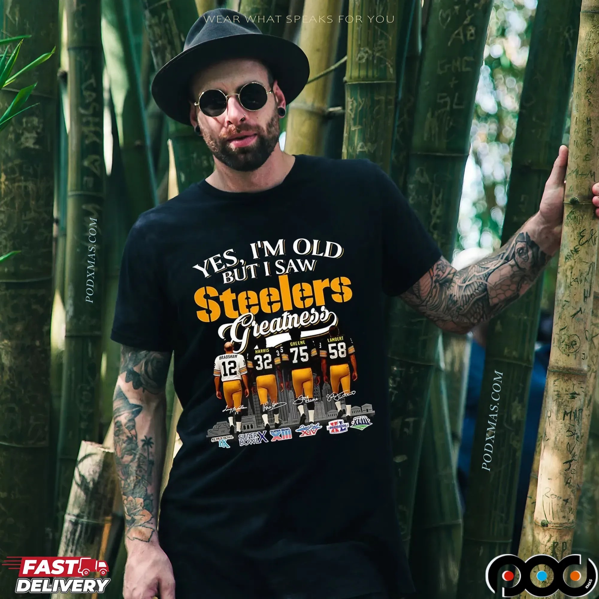 Yes I’m Old But I Saw Pittsburgh Steelers Squad Greatness Legends Signature T Shirt