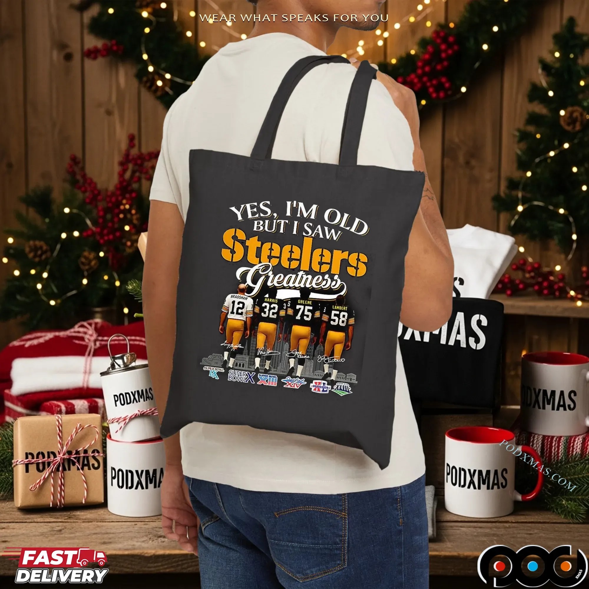 Yes I’m Old But I Saw Pittsburgh Steelers Squad Greatness Legends Signature T Shirt