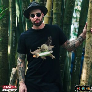 Yoda Cigarette Star Wars T Shirt