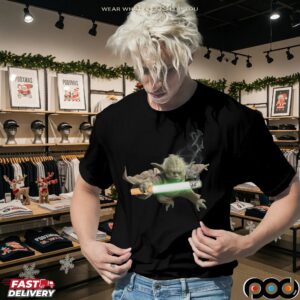 Yoda Cigarette Star Wars T Shirt
