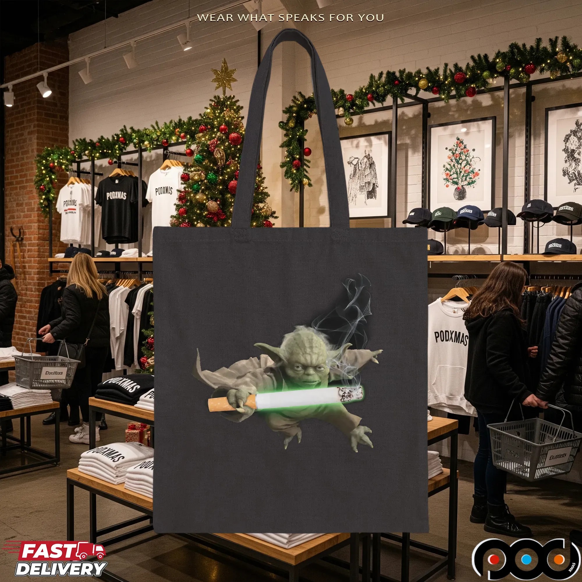 Yoda Cigarette Star Wars T Shirt