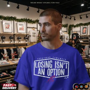 Yoshinobu Yamamoto Losing Isn't An Option Sports Retro T Shirt