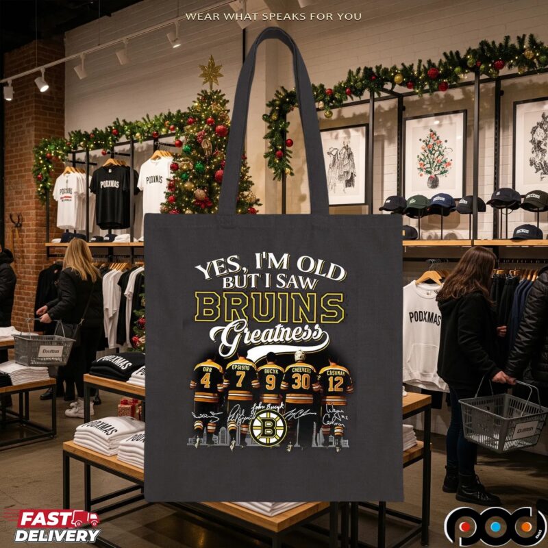 Yes I'm Old But I Saw Boston Bruins Greatness Legends Signature T Shirt