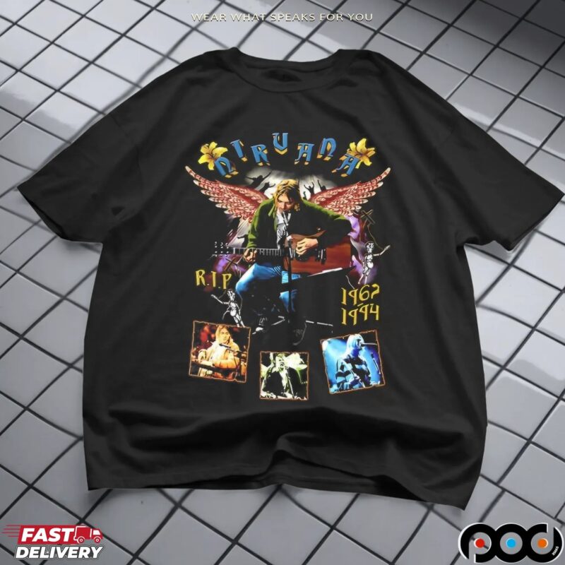 RIP Kurt Cobain Nirvana 1962 1994 Something In The Way T Shirt