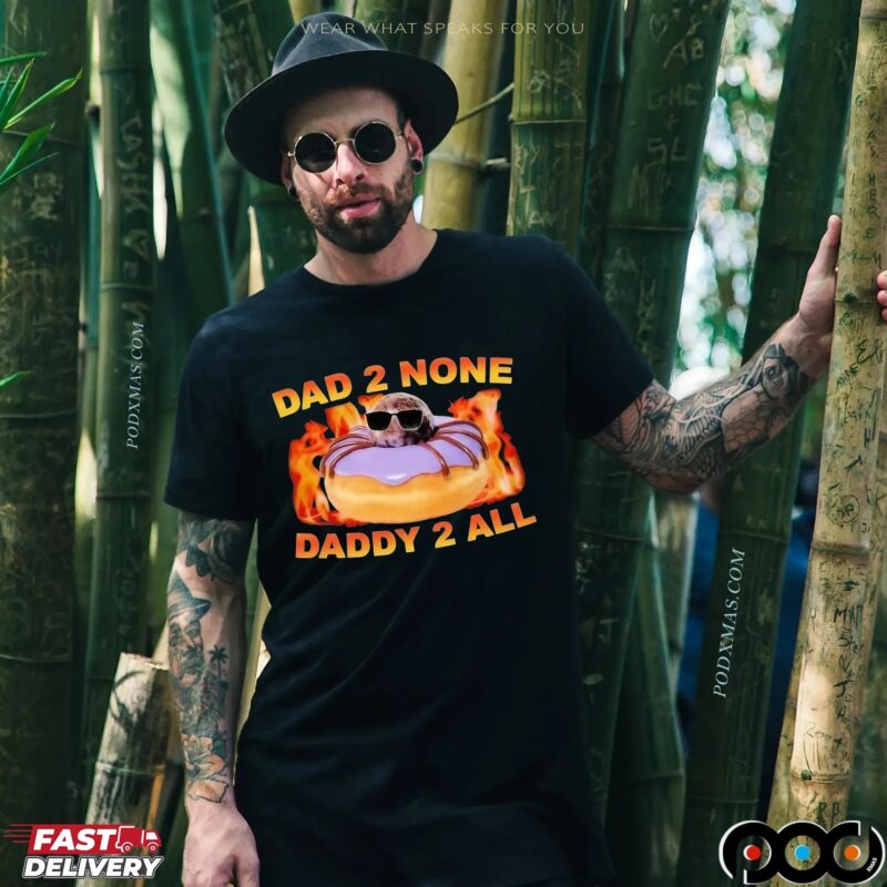 Spidey Dad 2 None Daddy 2 All Dunkin' Donuts T Shirt