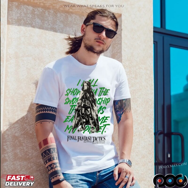 Final Fantasy Tactics The Ivalice Chronicles JRPG Swordsmanship T Shirt